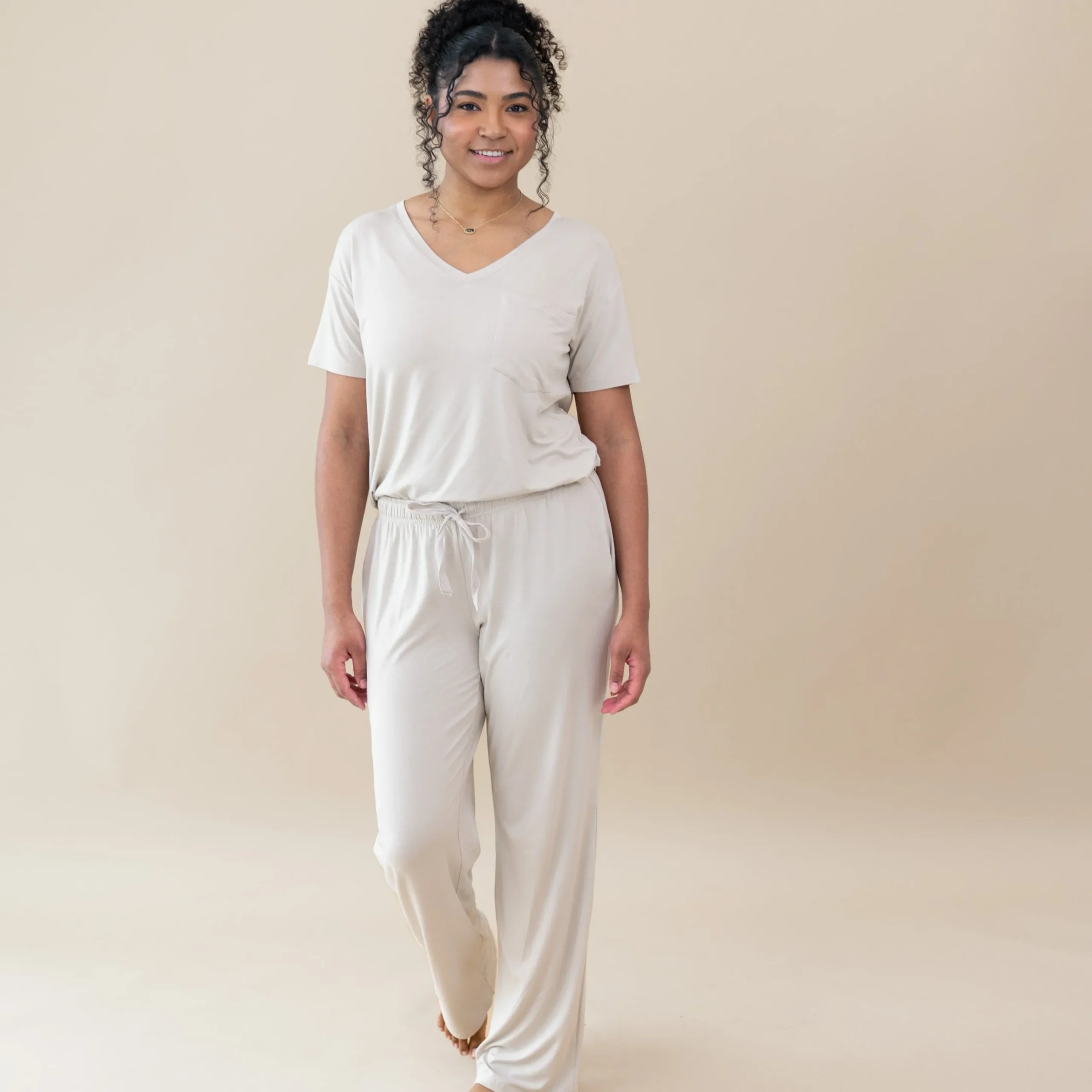 Women's Lounge Pants in Oat