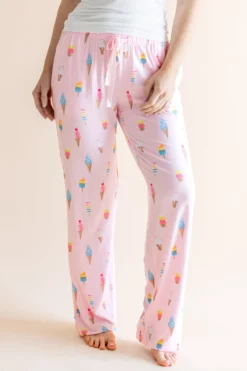 Women's Lounge Pants in Sakura Ice Cream