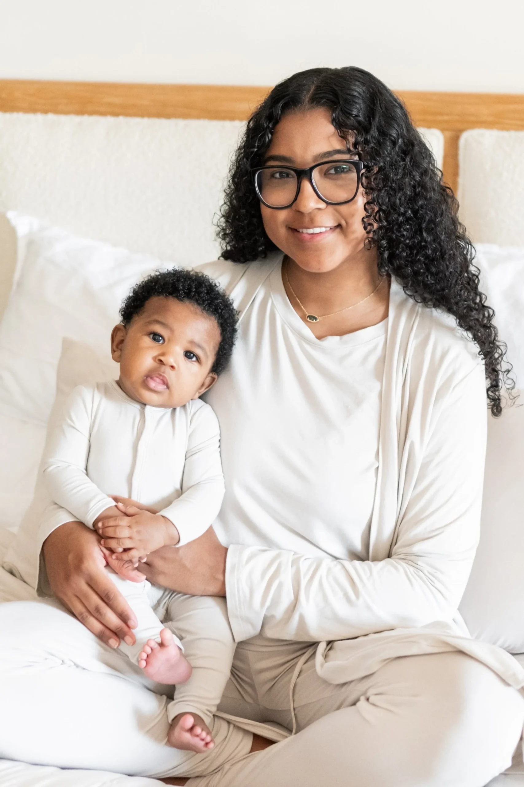 Women’s Lounge Robe in Oat