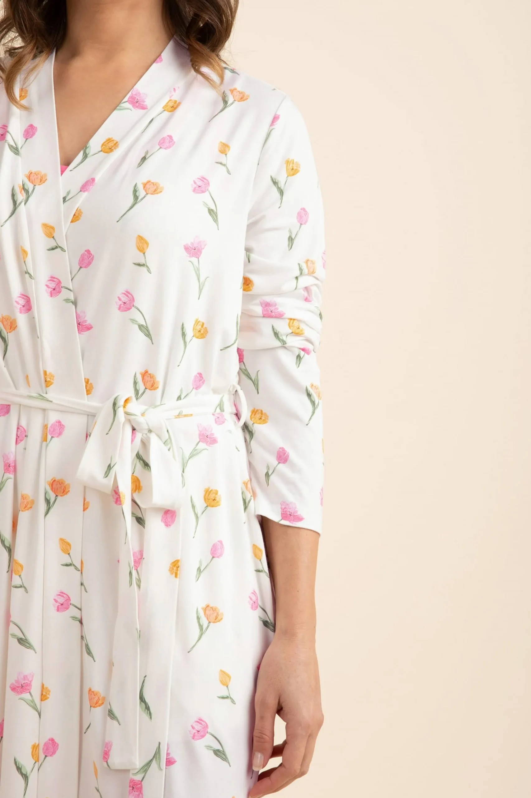 Women's Lounge Robe in Tulip
