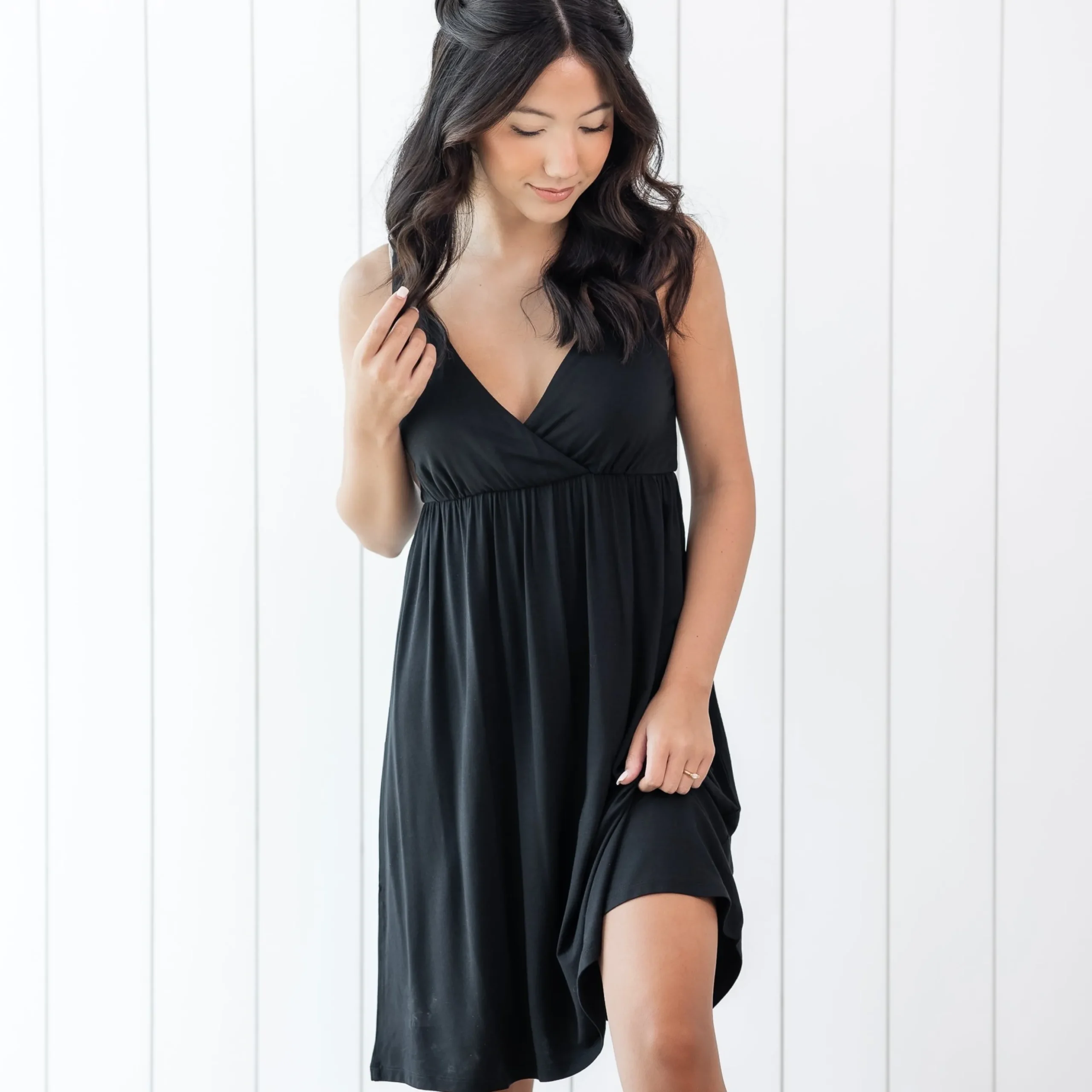 Women's Nightgown in Midnight