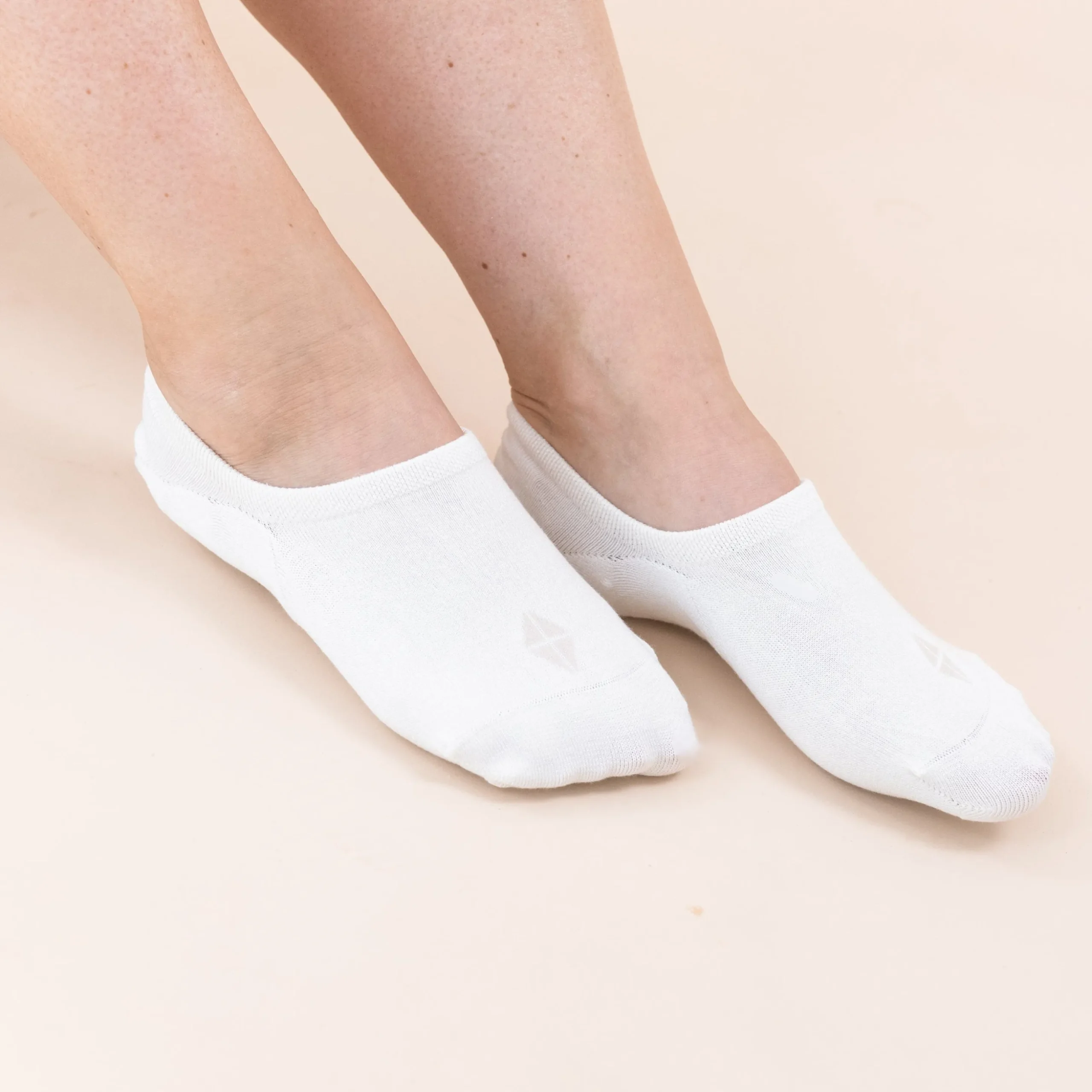 Women's No Show Socks 3-Pack in Cloud