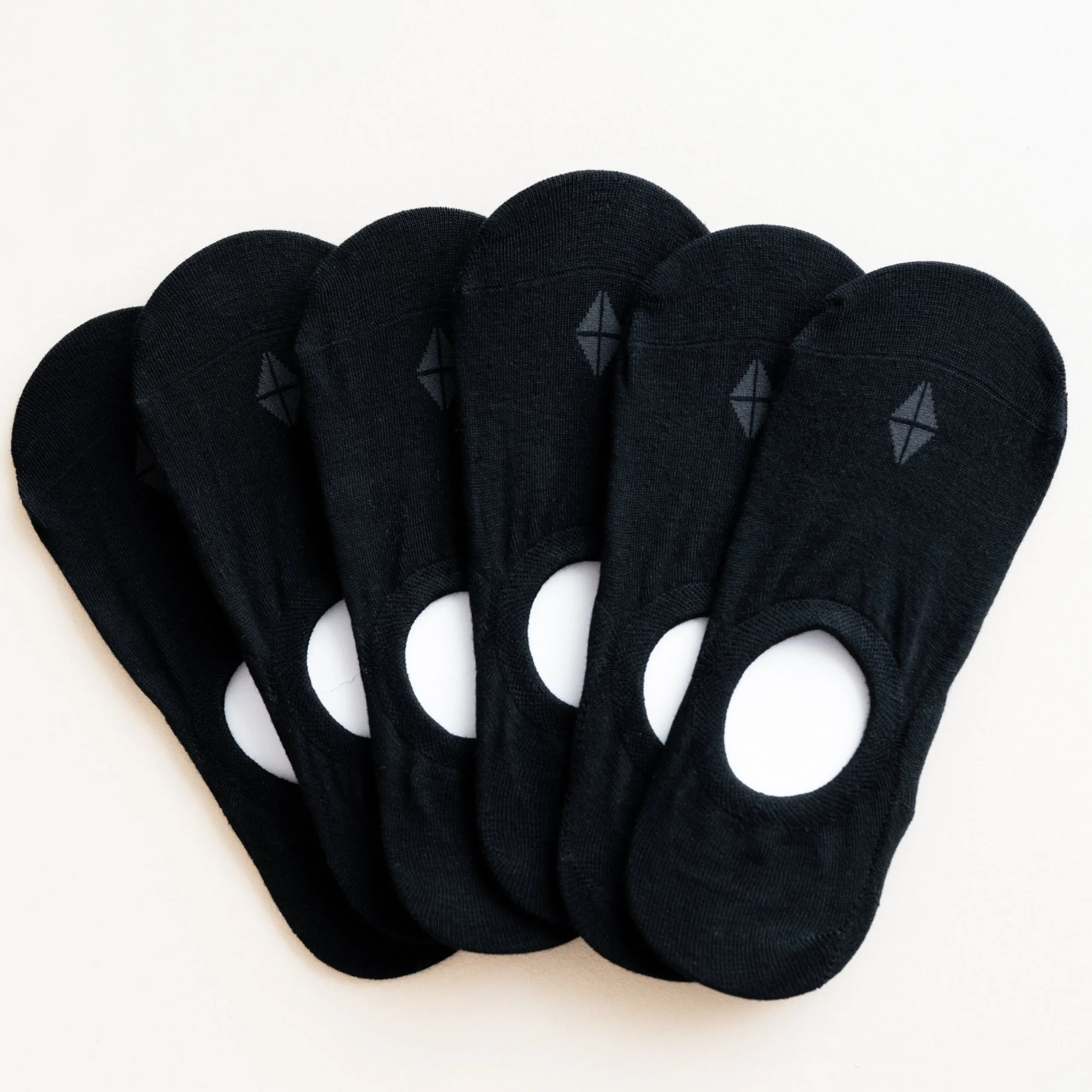 Women's No Show Socks 3-Pack in Midnight