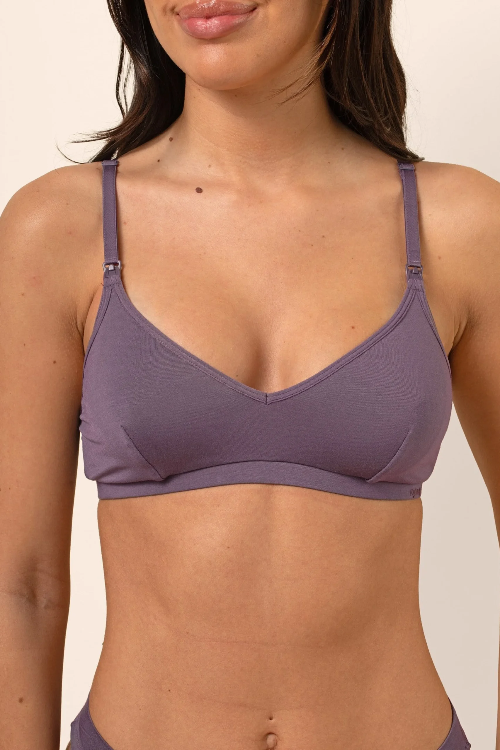 Women's Nursing Bra in Currant