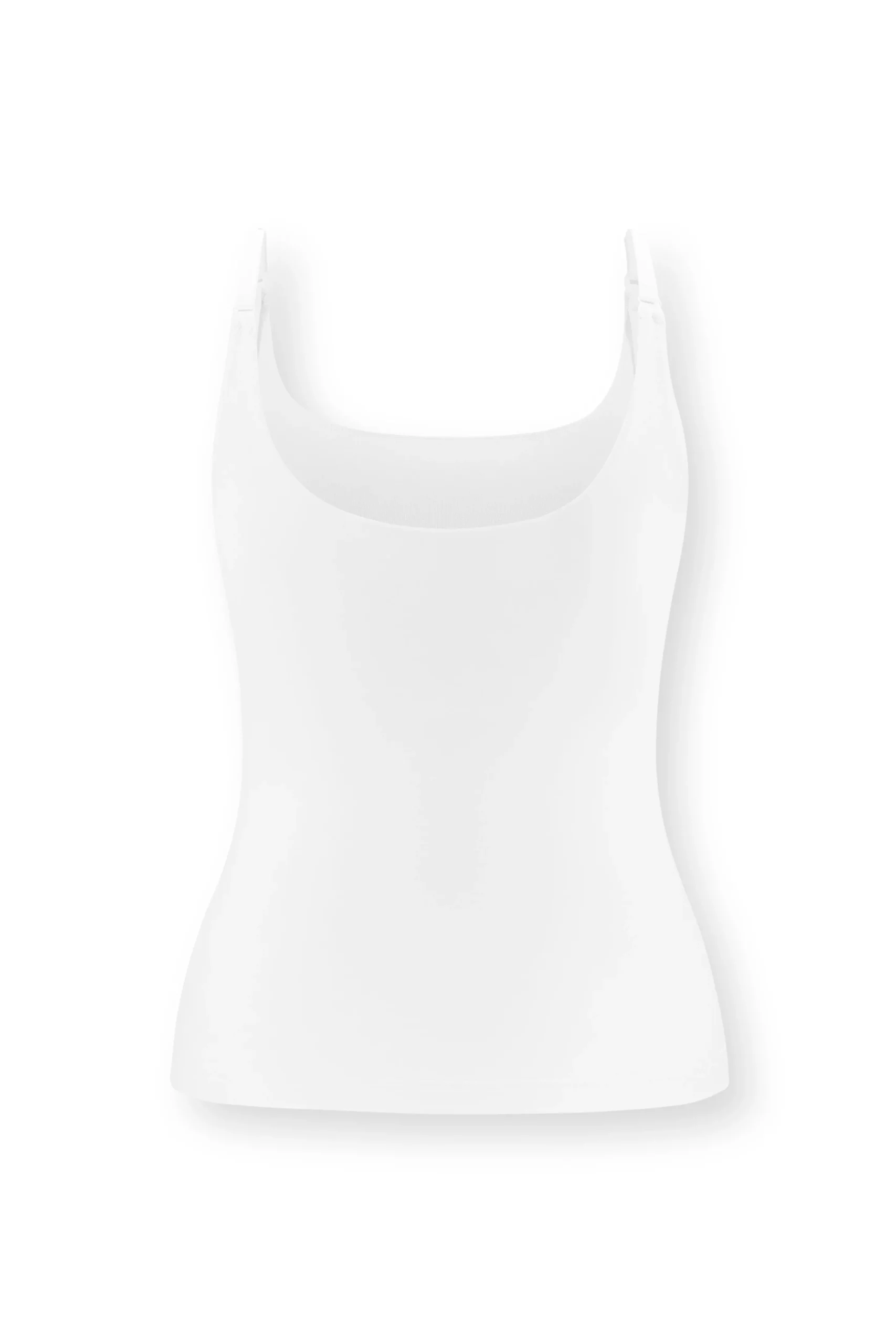 Women's Nursing Tank in Snow