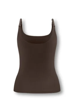 Women's Nursing Tank in Toffee
