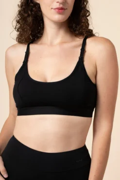 Women's Pumping Bra in Midnight