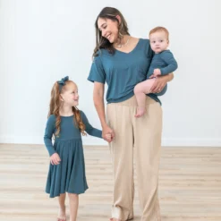 Women’s Relaxed Fit V-Neck in Atlantic