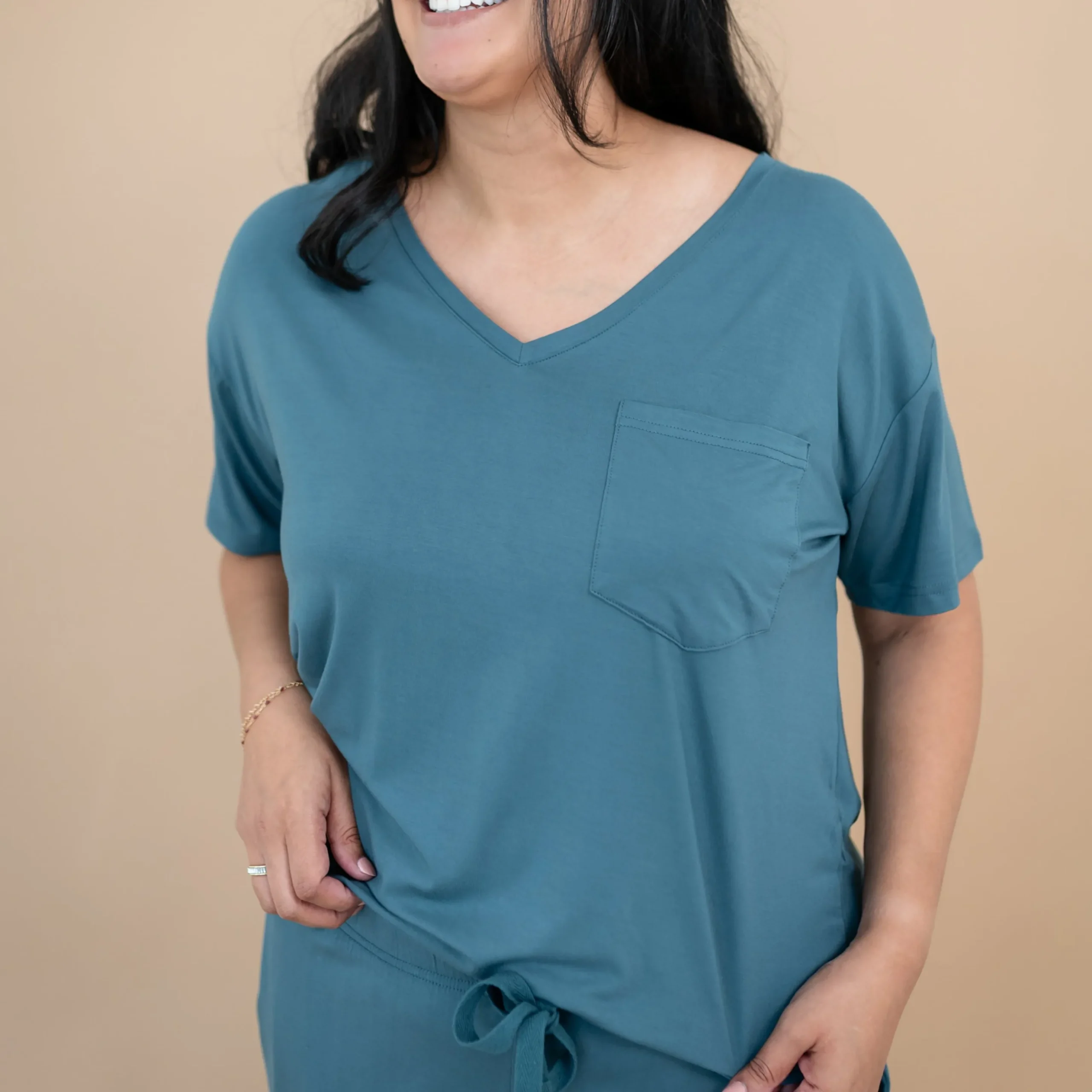 Women’s Relaxed Fit V-Neck in Atlantic