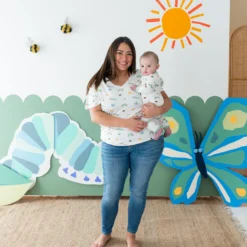 Women’s Relaxed Fit V-Neck in The Very Hungry Caterpillar™ and Friends