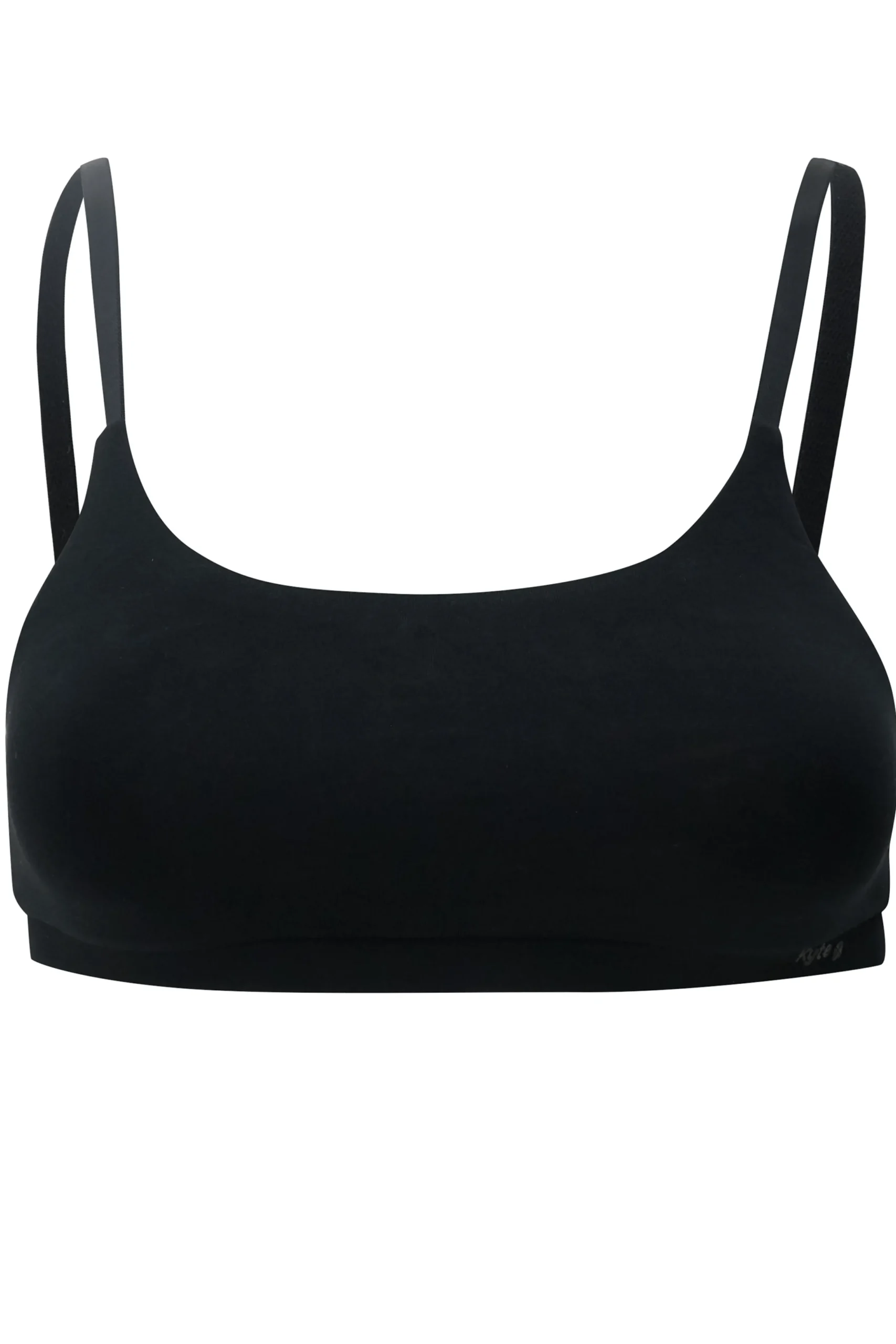 Women's Scoop Neck Bralette in Midnight