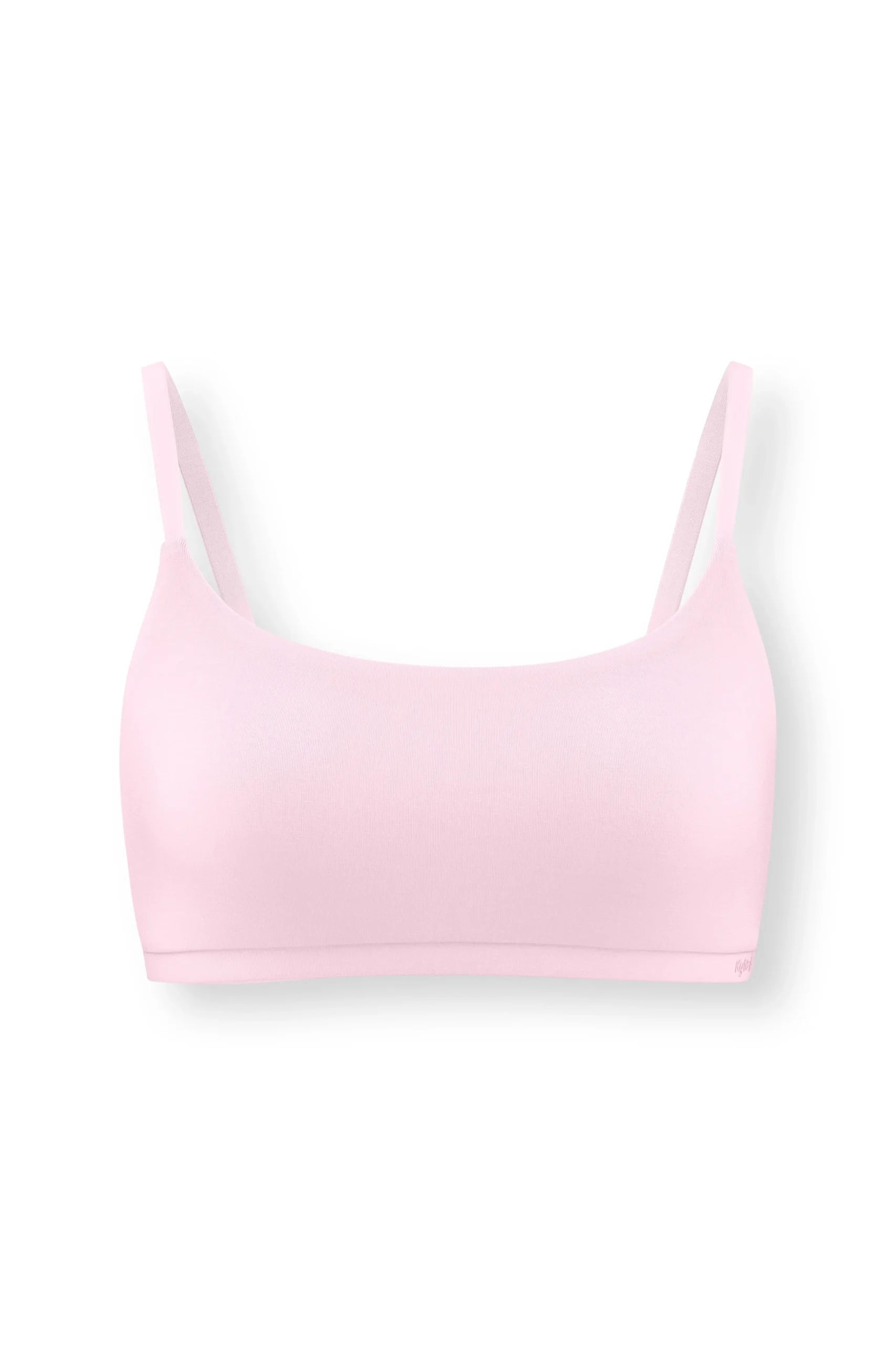 Women's Scoop Neck Bralette in Peony