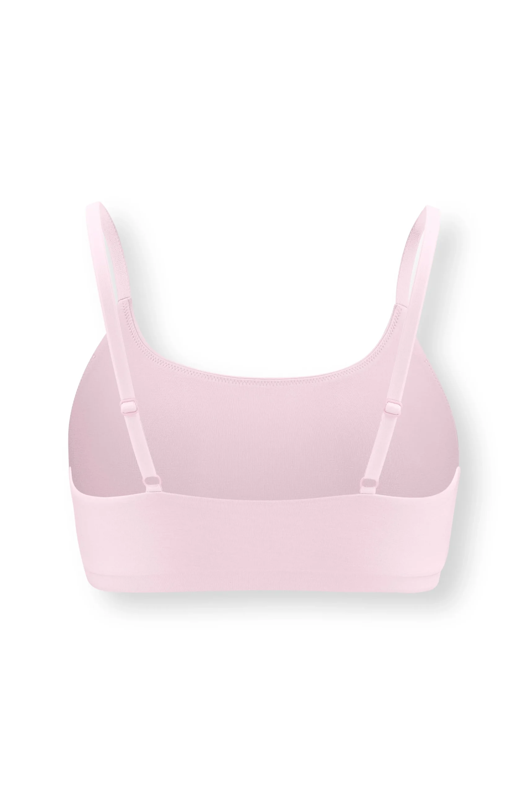 Women's Scoop Neck Bralette in Peony