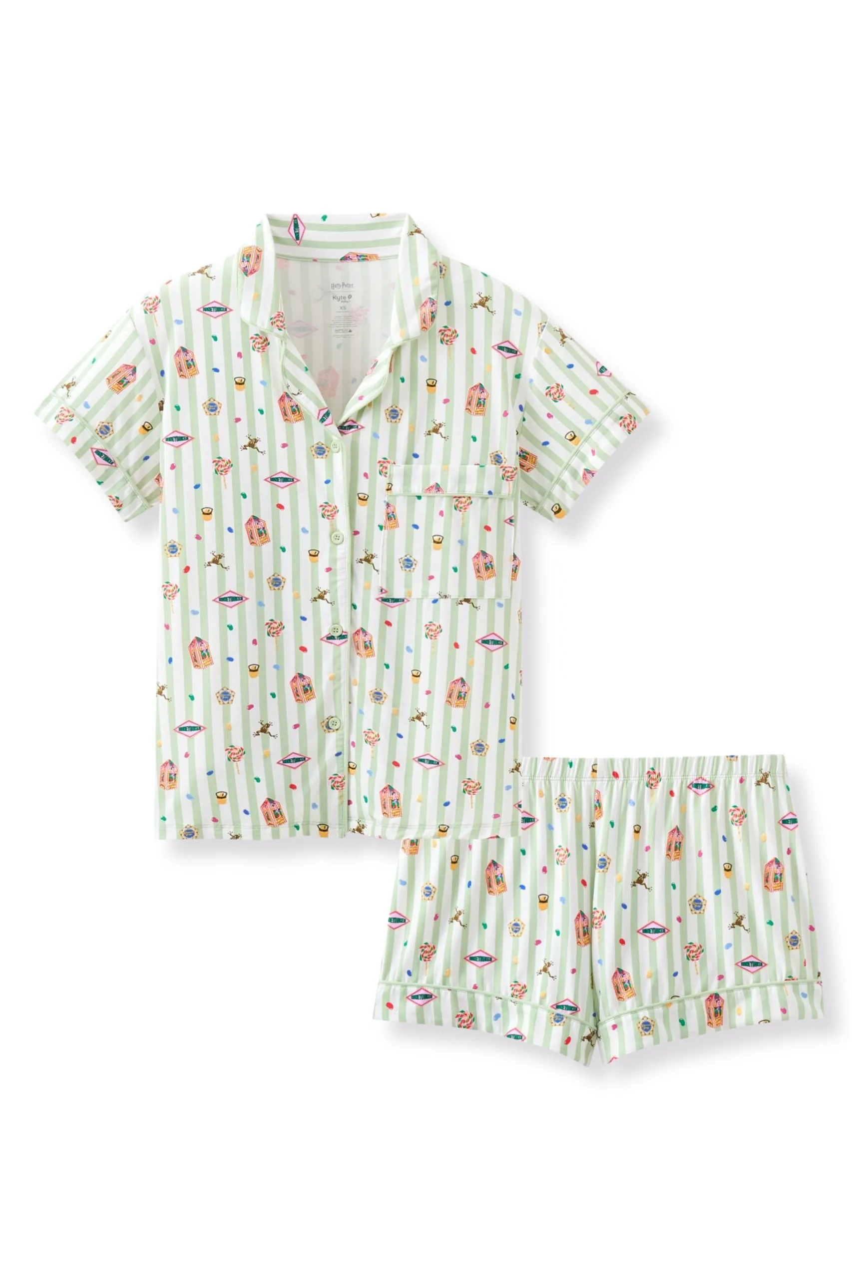 Women's Short Sleeve Pajama Set in Honeydukes