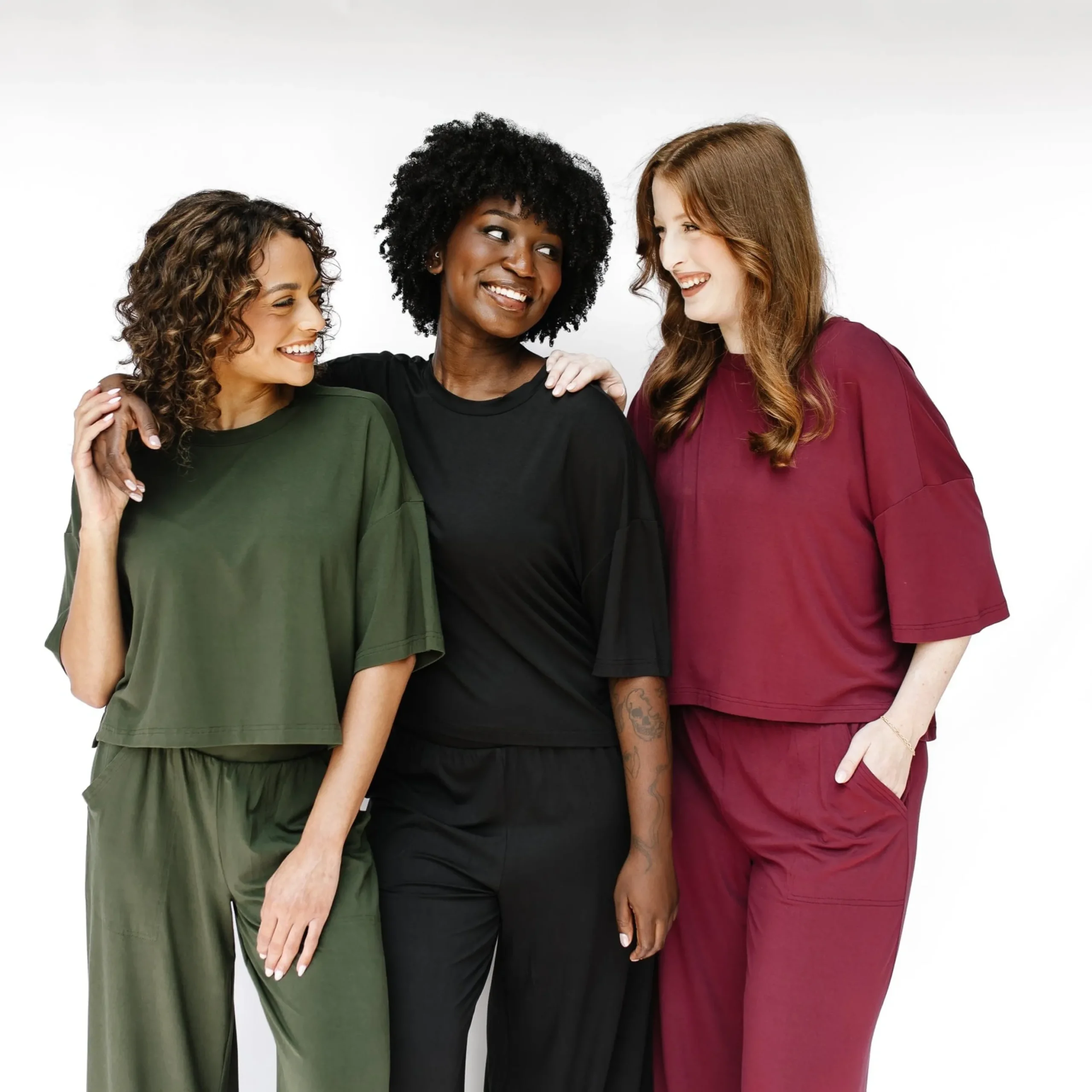 Women's Short Sleeve Tee in Fir