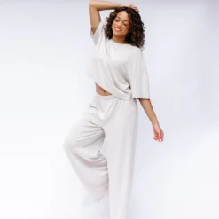 Women's Short Sleeve Tee in Oat