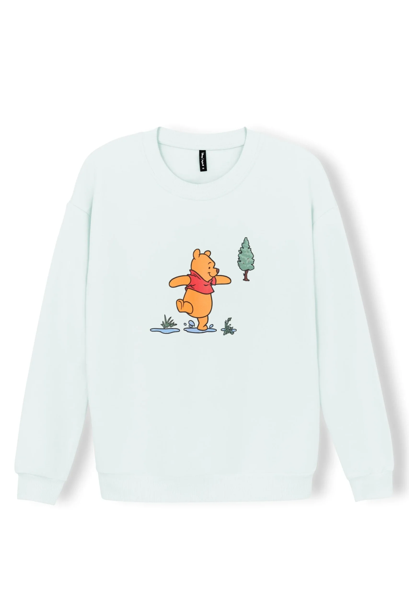 Women's Sweatshirt in Winnie the Pooh on Dew