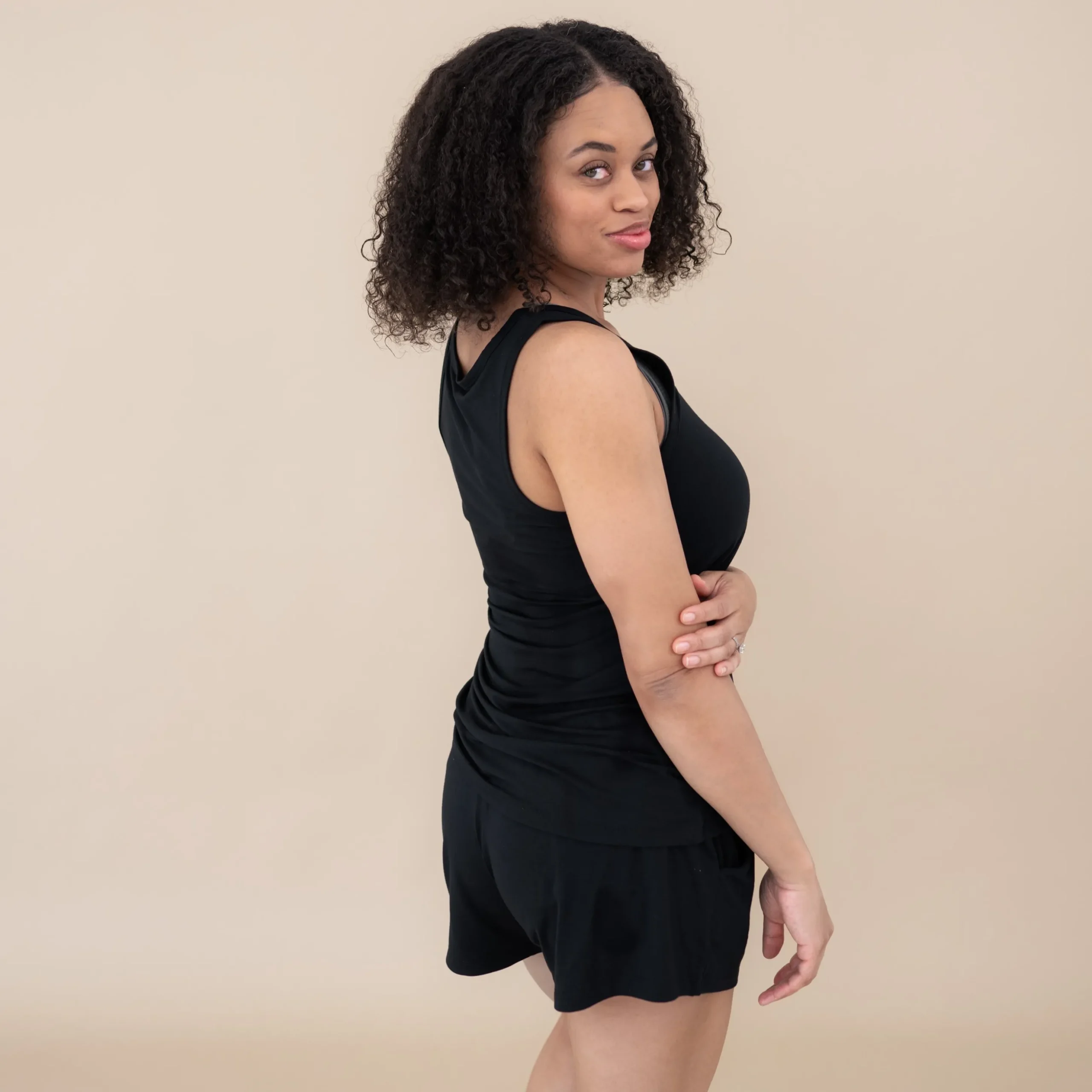 Women’s Tank Set in Midnight