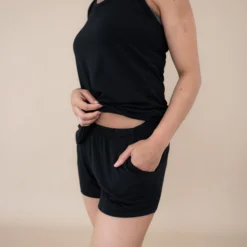 Women’s Tank Set in Midnight