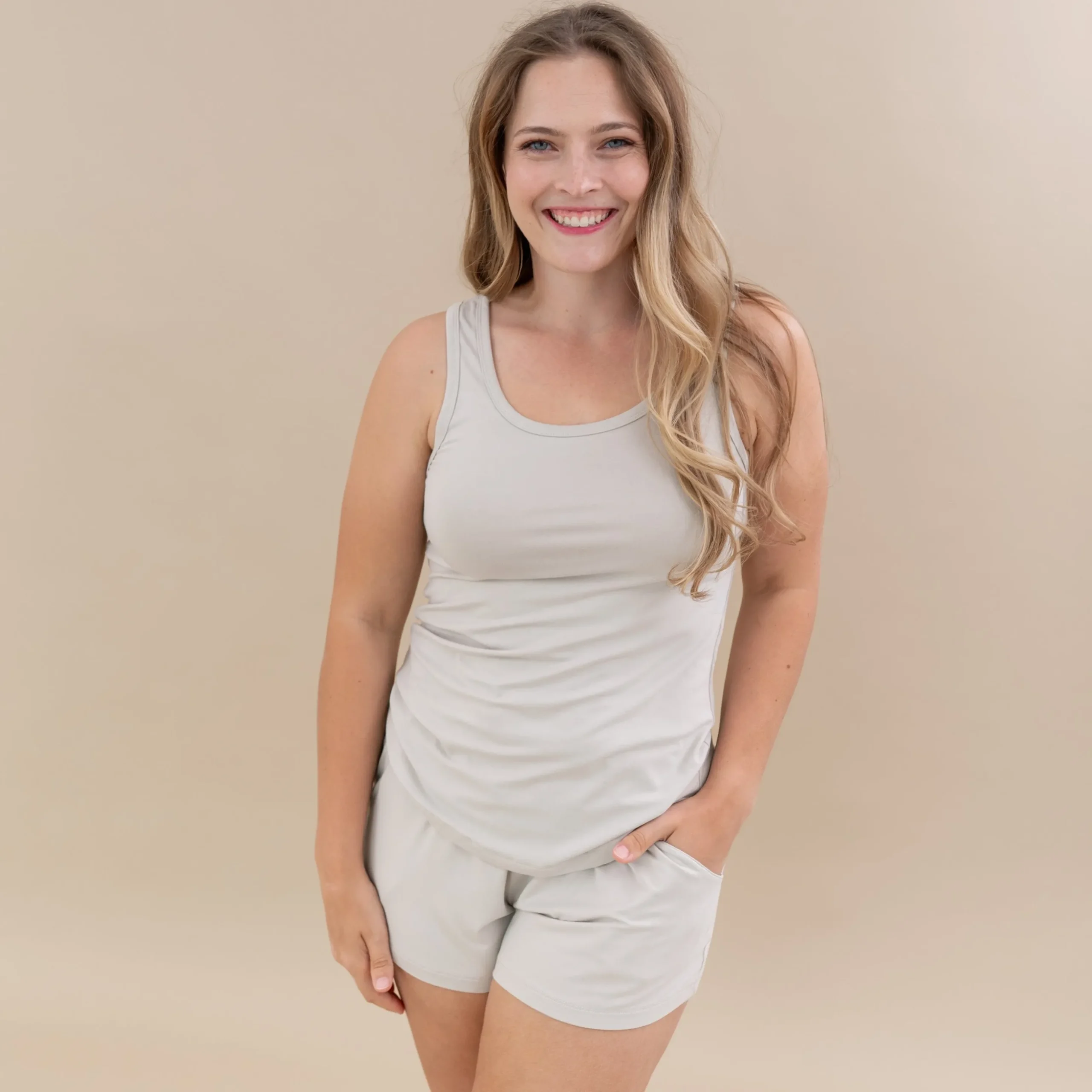 Women’s Tank Set in Oat