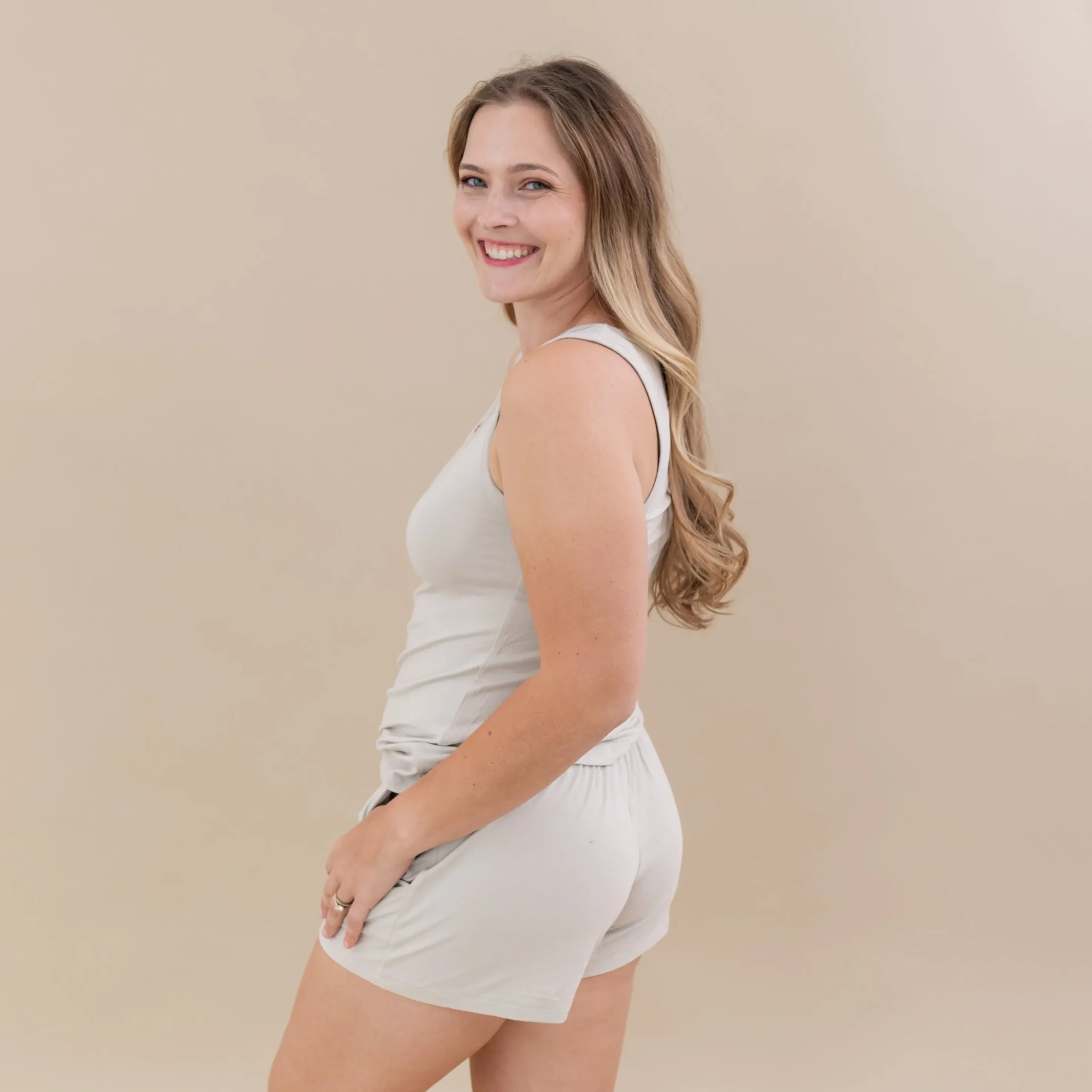 Women’s Tank Set in Oat