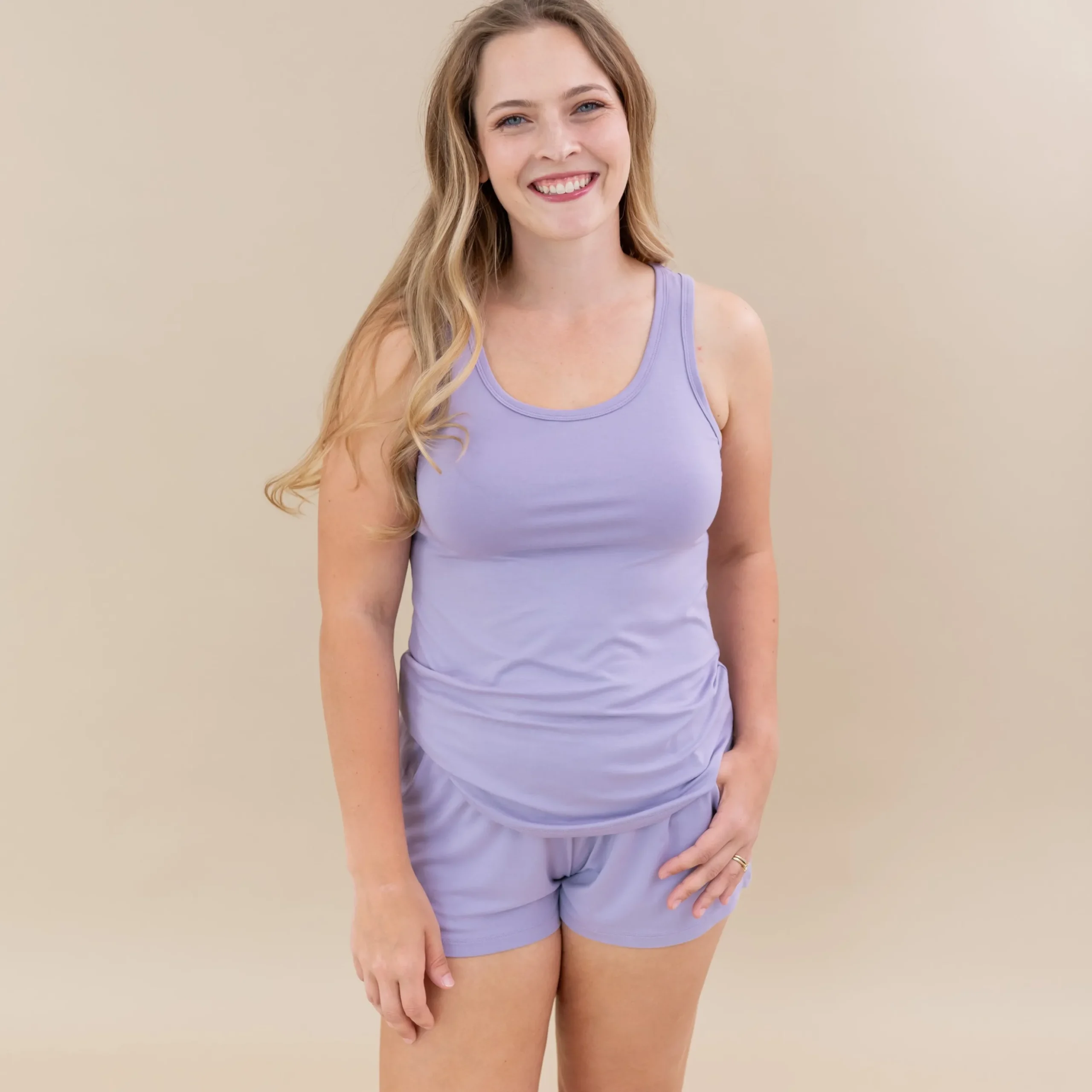 Women’s Tank Set in Taro