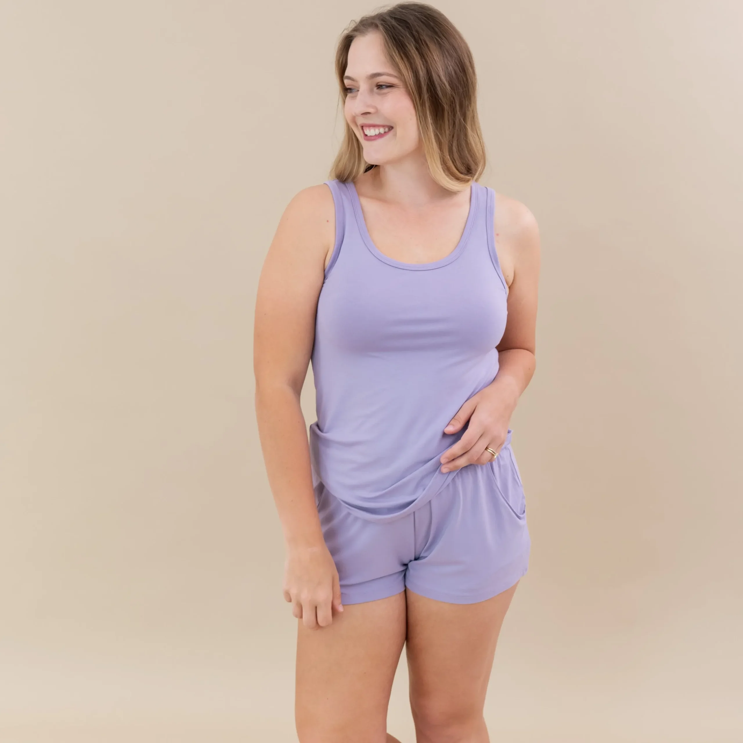 Women’s Tank Set in Taro