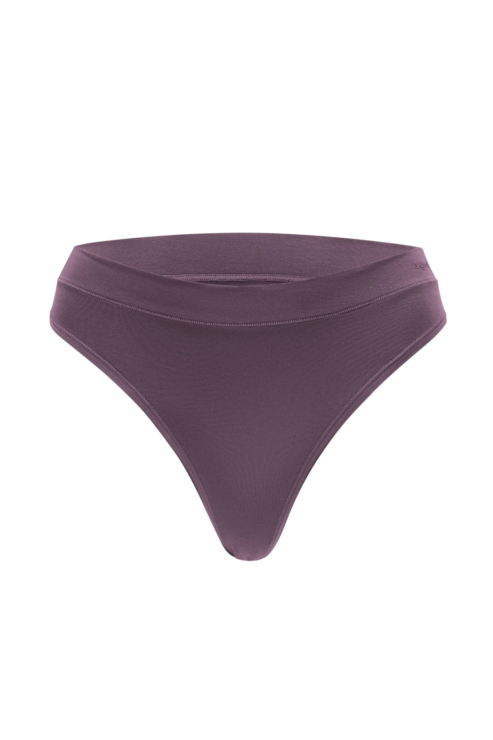 Women's Thong in Currant