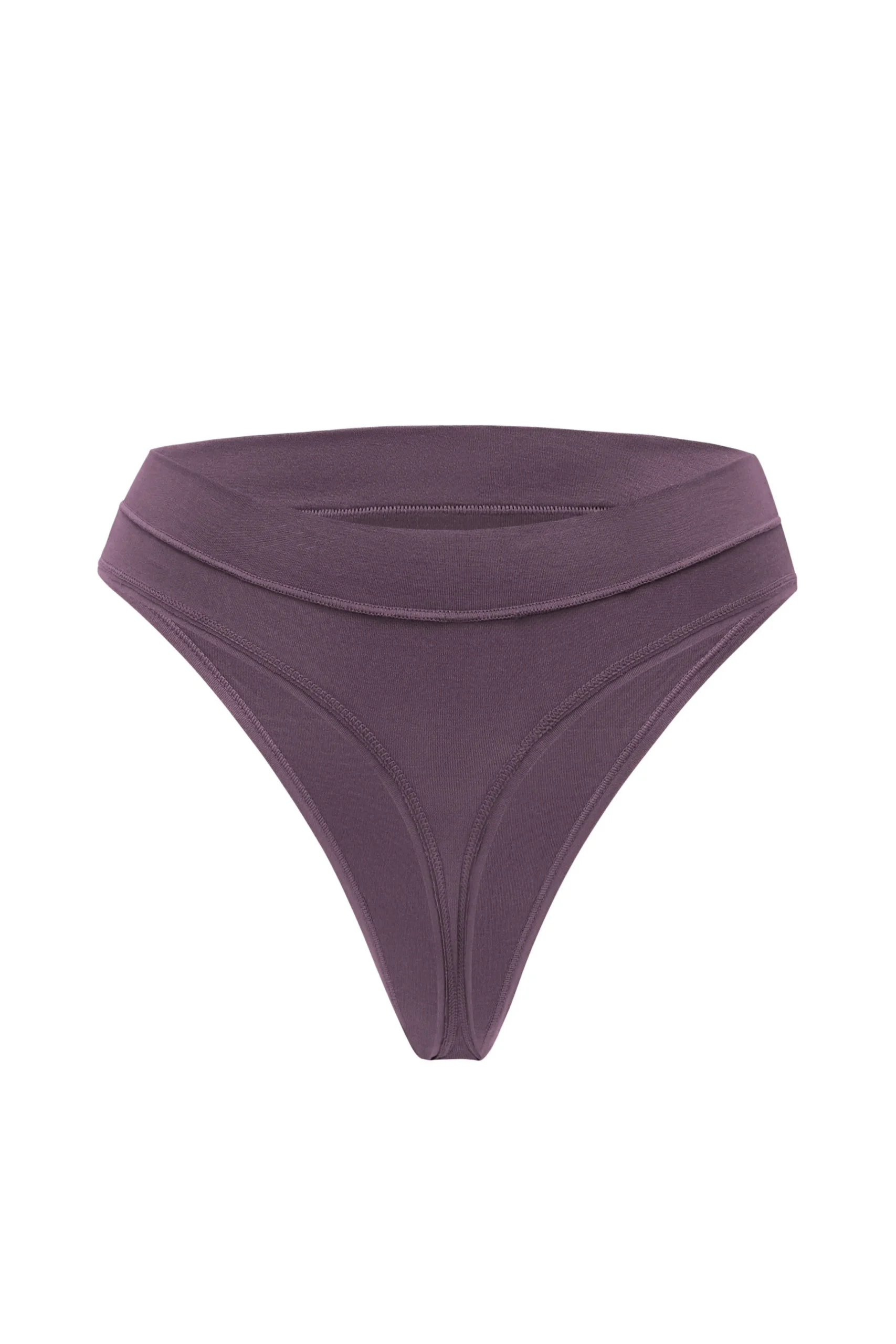 Women's Thong in Currant