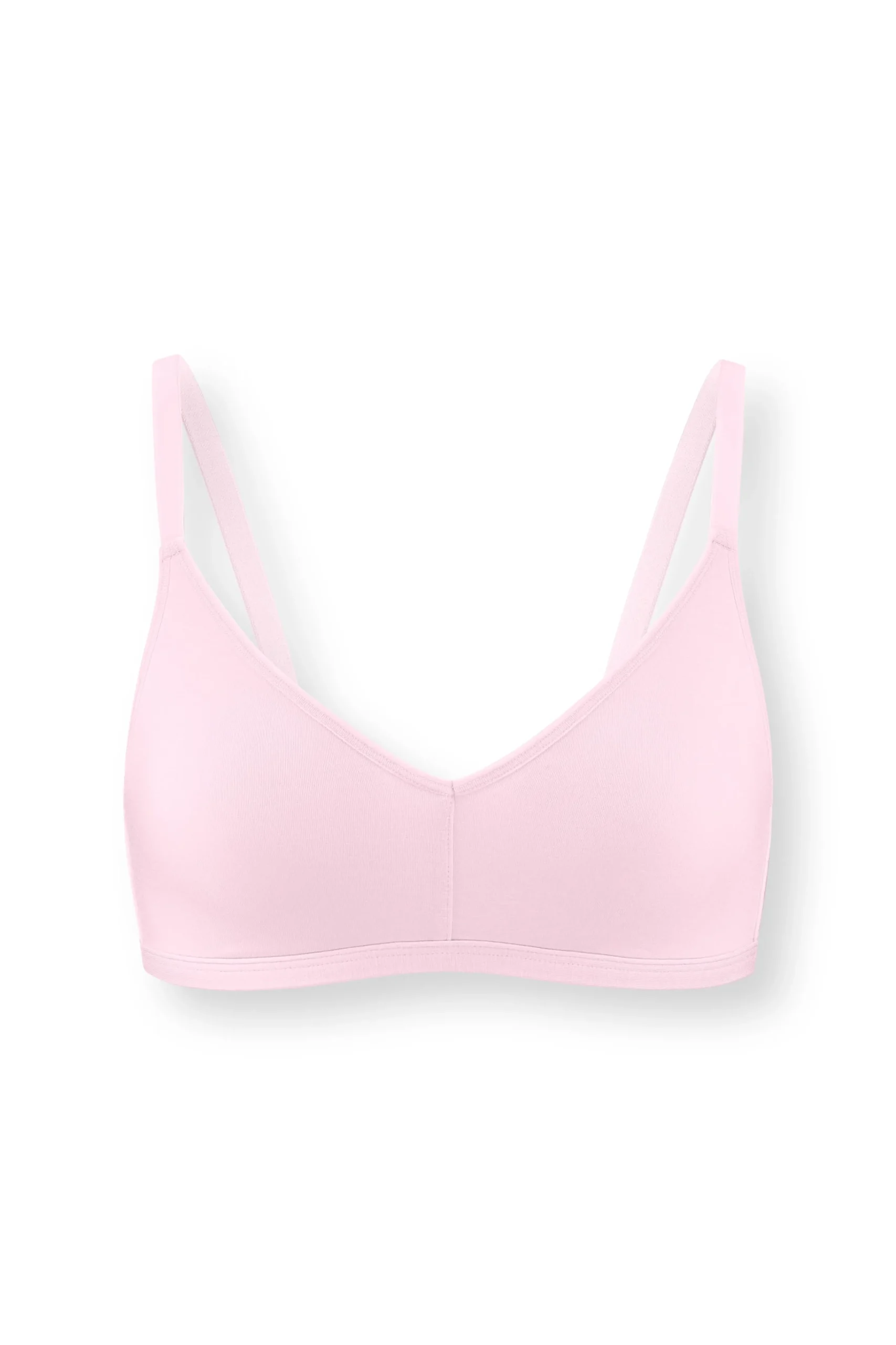 Women's V-Neck Bra in Peony