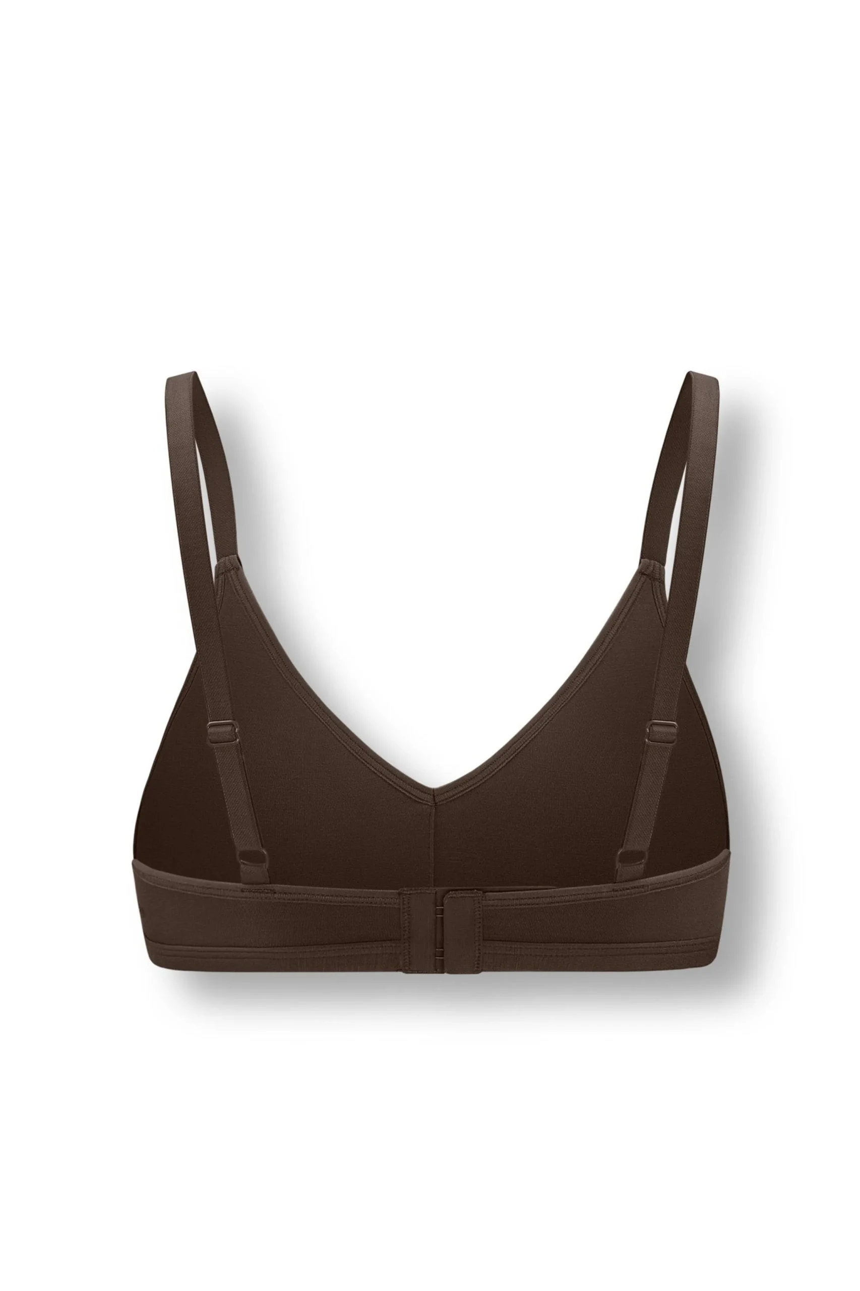 Women's V-Neck Bra in Toffee