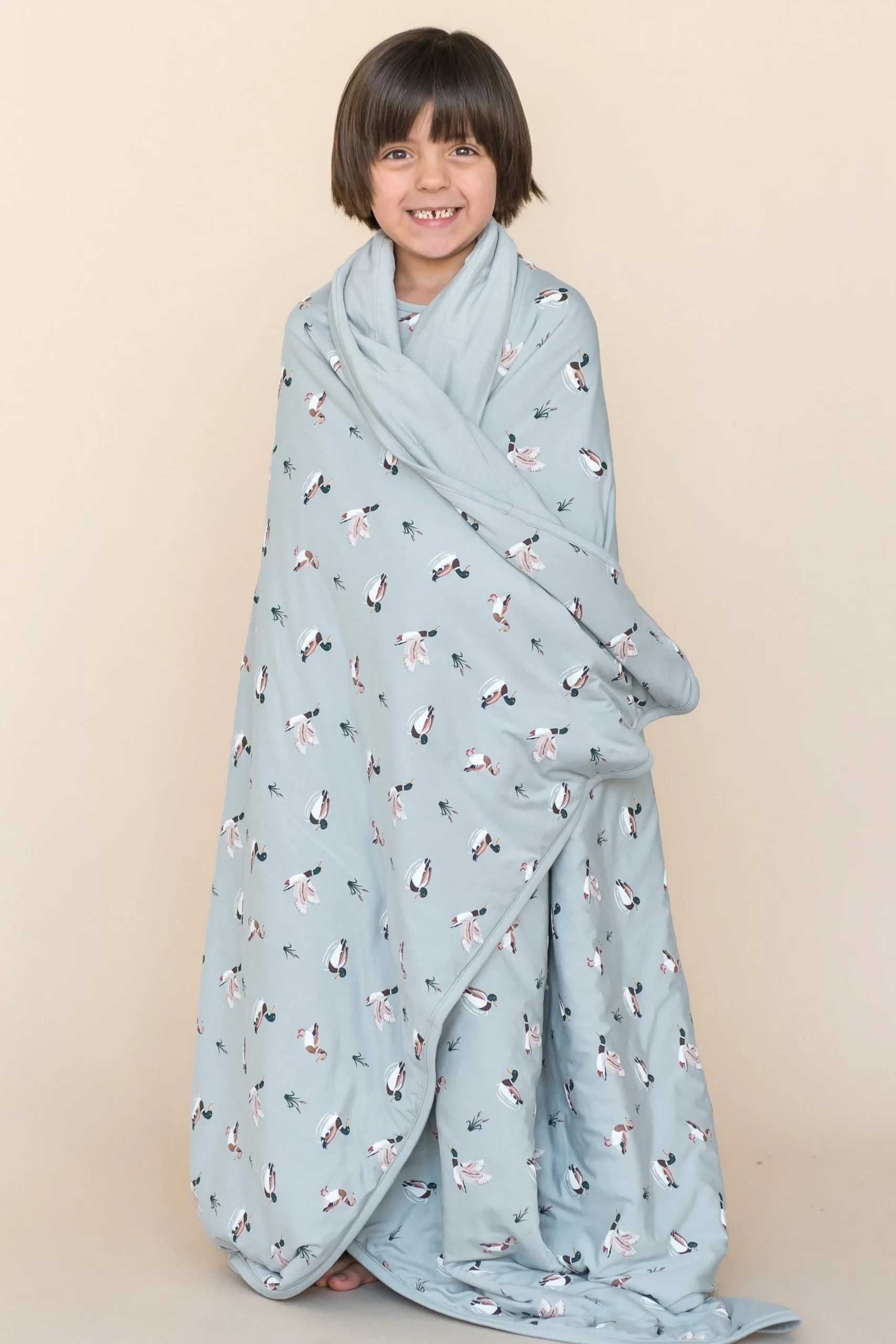 Youth Blanket in Mallard Duck 1.0