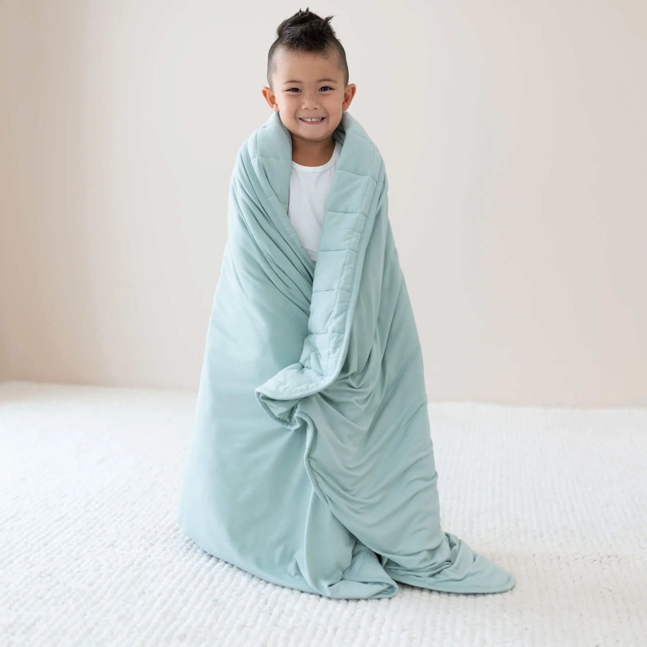 Youth Blanket in Sage 2.5