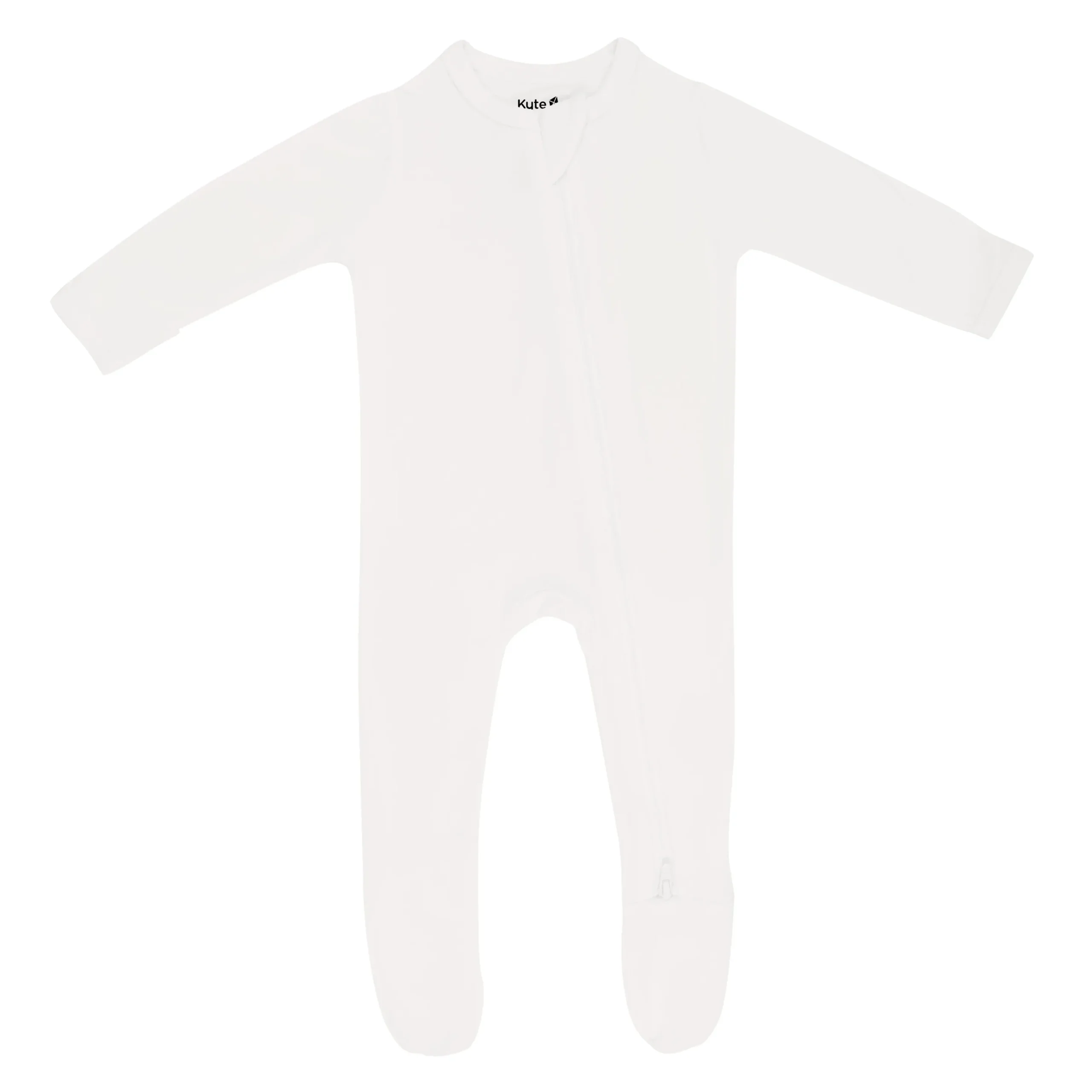 Zippered Footie in Cloud