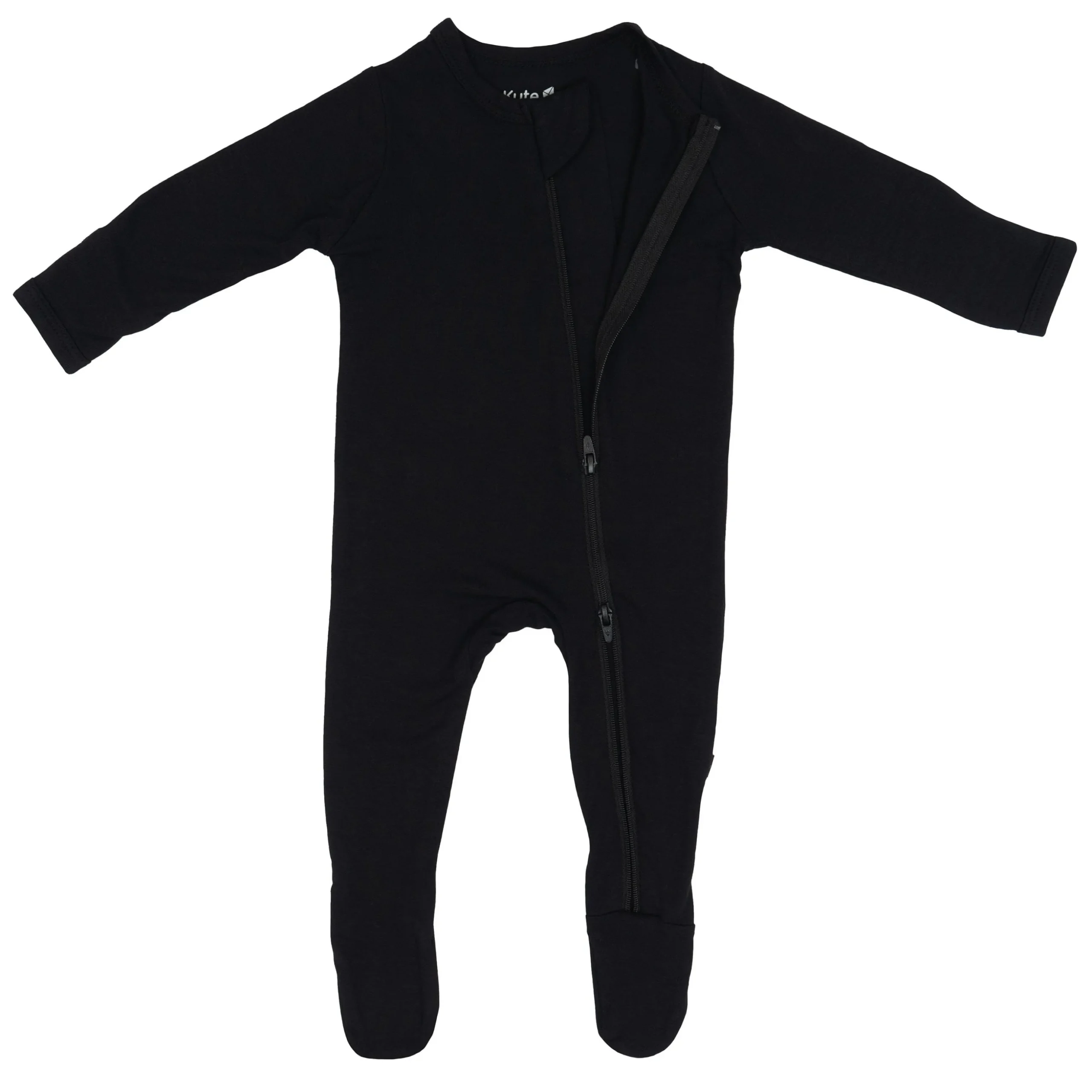 Zippered Footie in Midnight