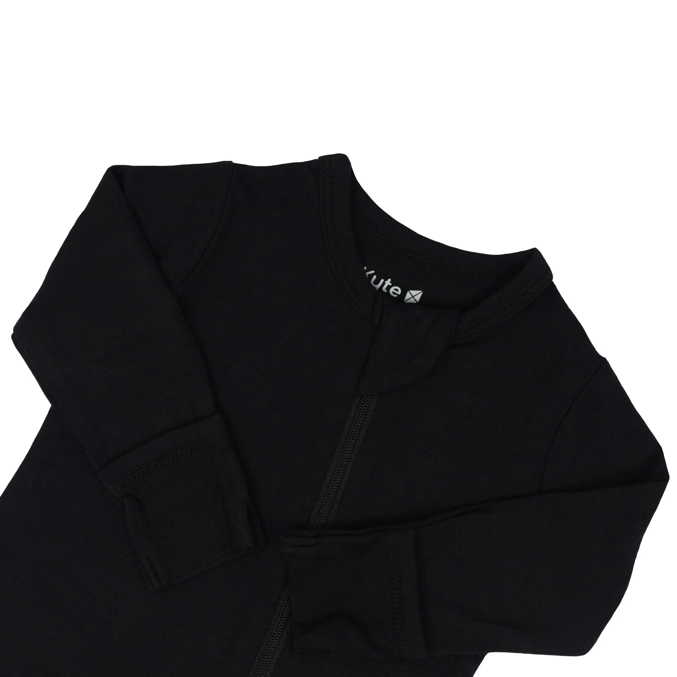 Zippered Footie in Midnight