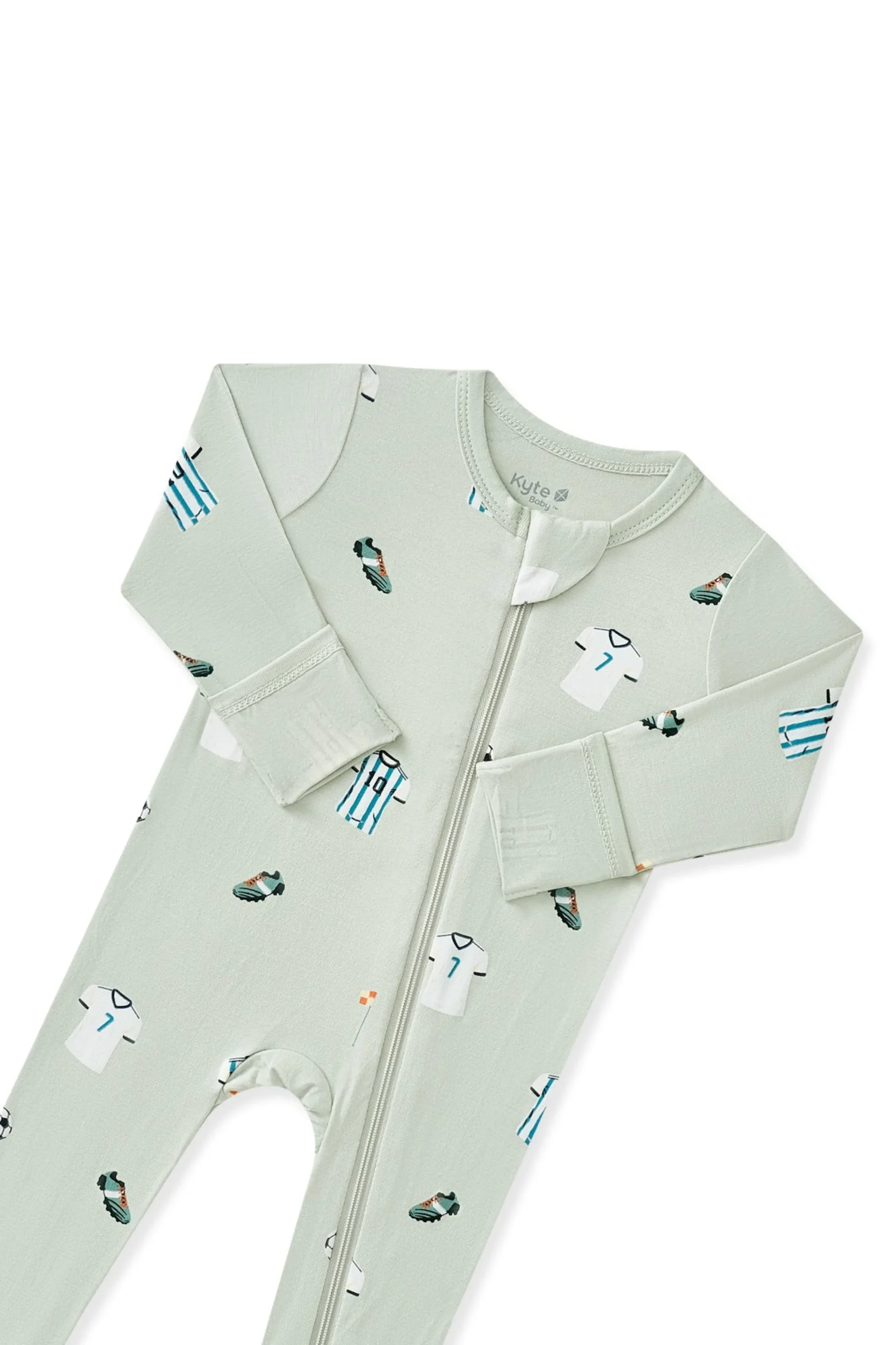 Zippered Footie in Soccer