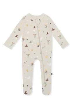 Zippered Footie in Starry Icon