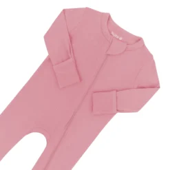 Zippered Romper in Apple Blossom