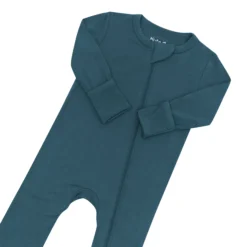 Zippered Romper in Atlantic