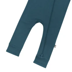Zippered Romper in Atlantic