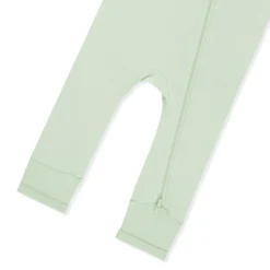Zippered Romper in Basil