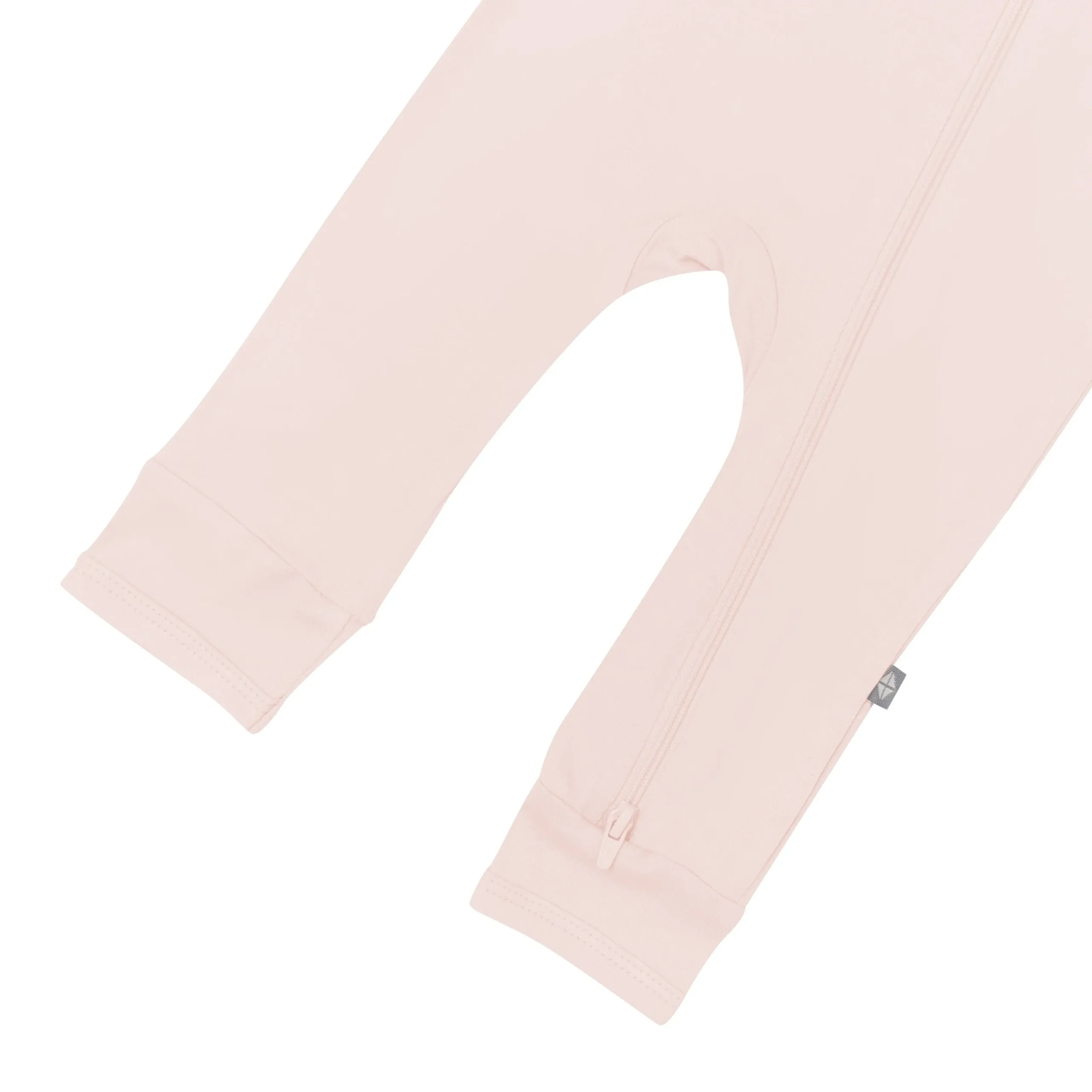Zippered Romper in Blush