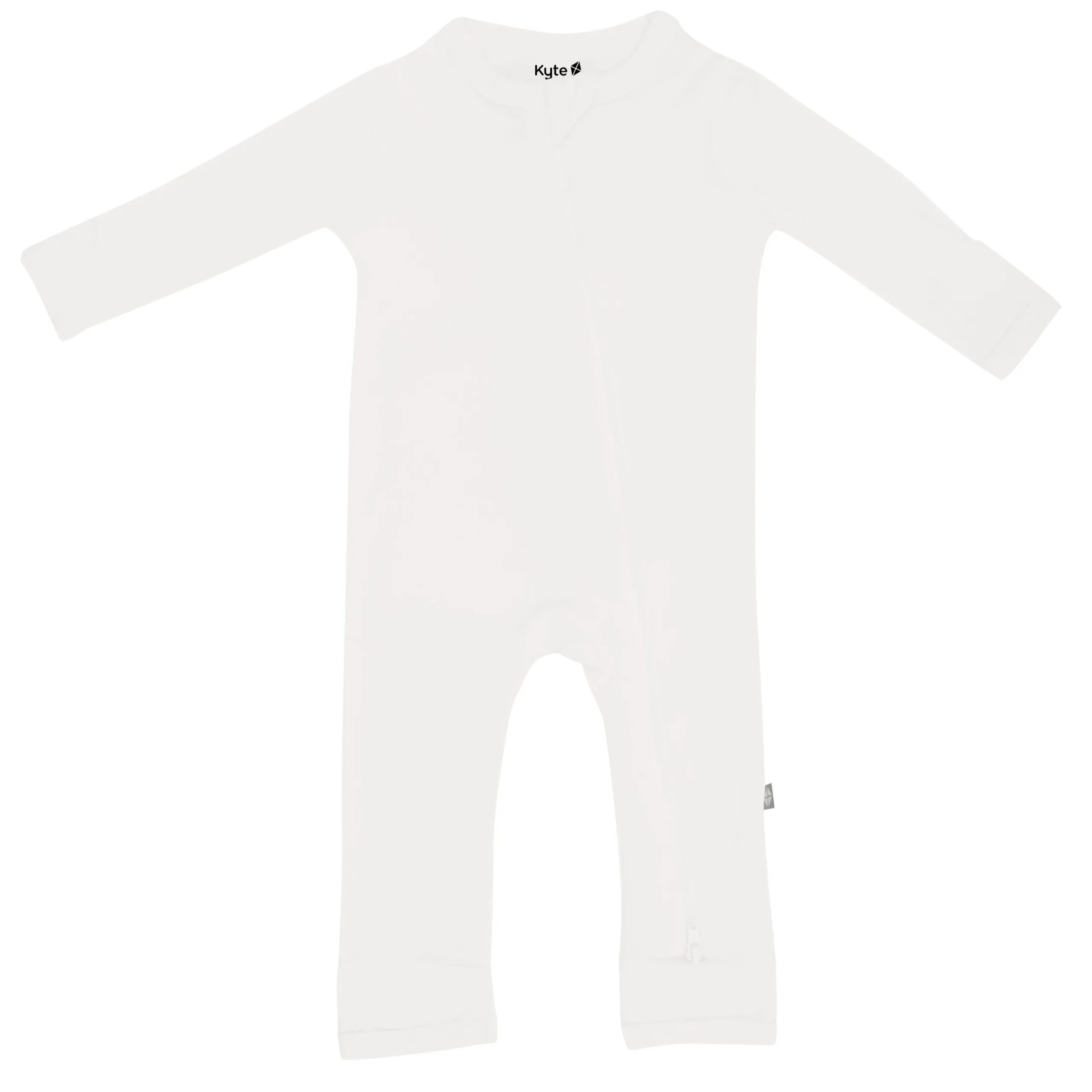 Zippered Romper in Cloud