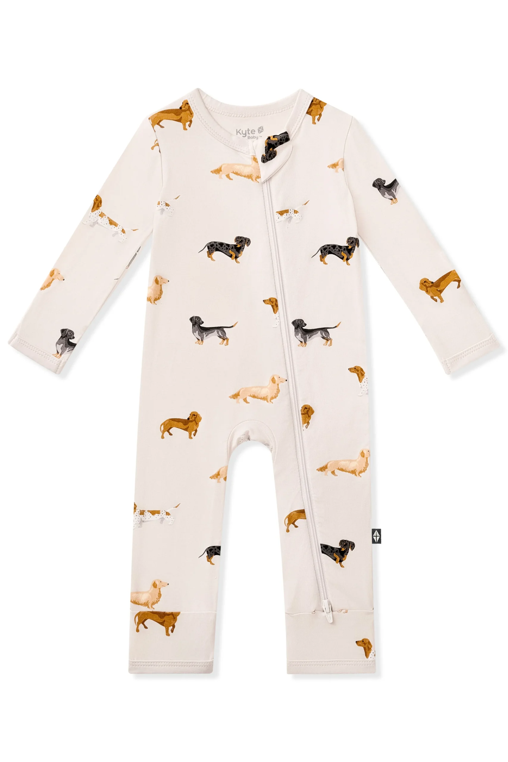 Zippered Romper in Dachshund