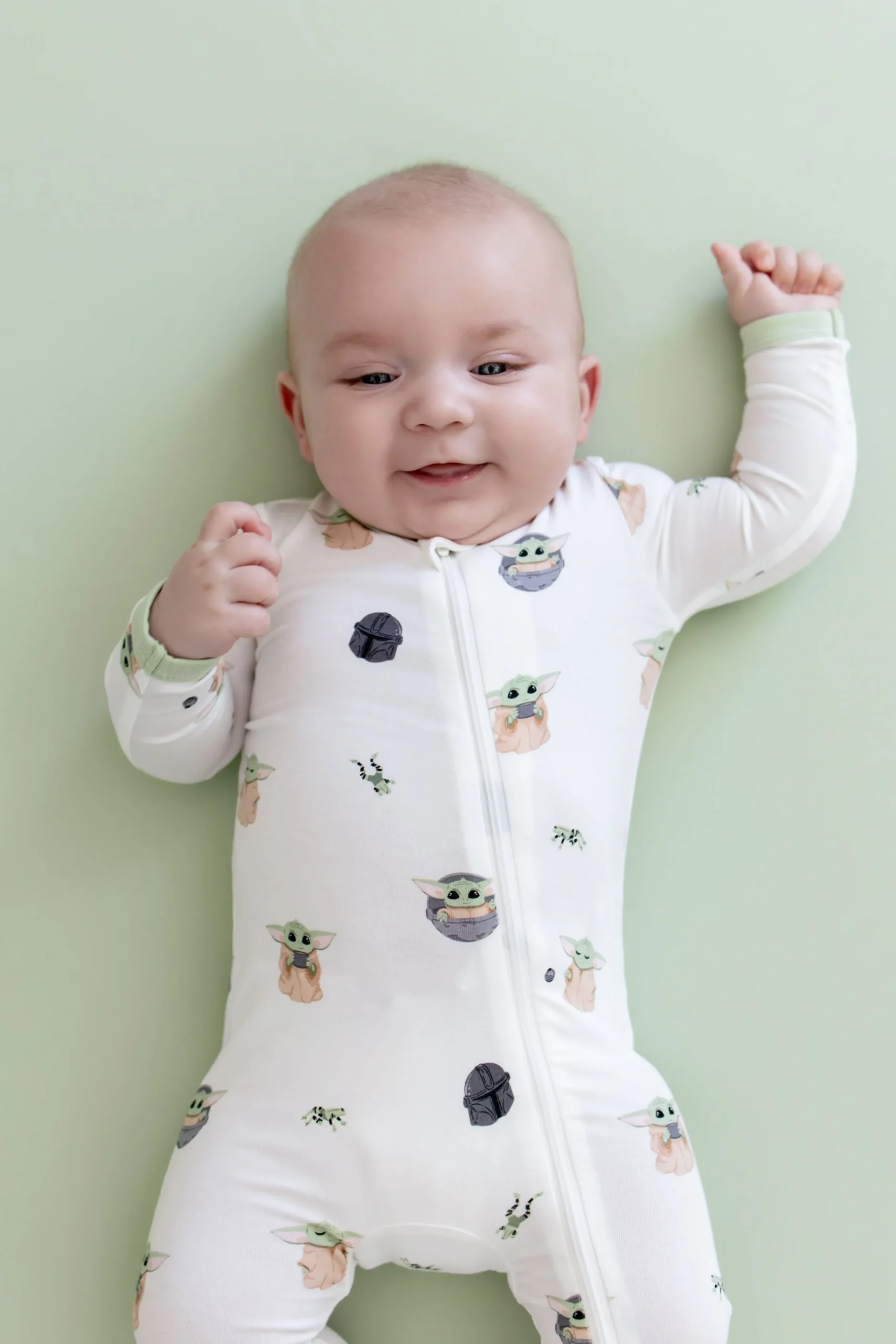 Zippered Romper in Grogu™