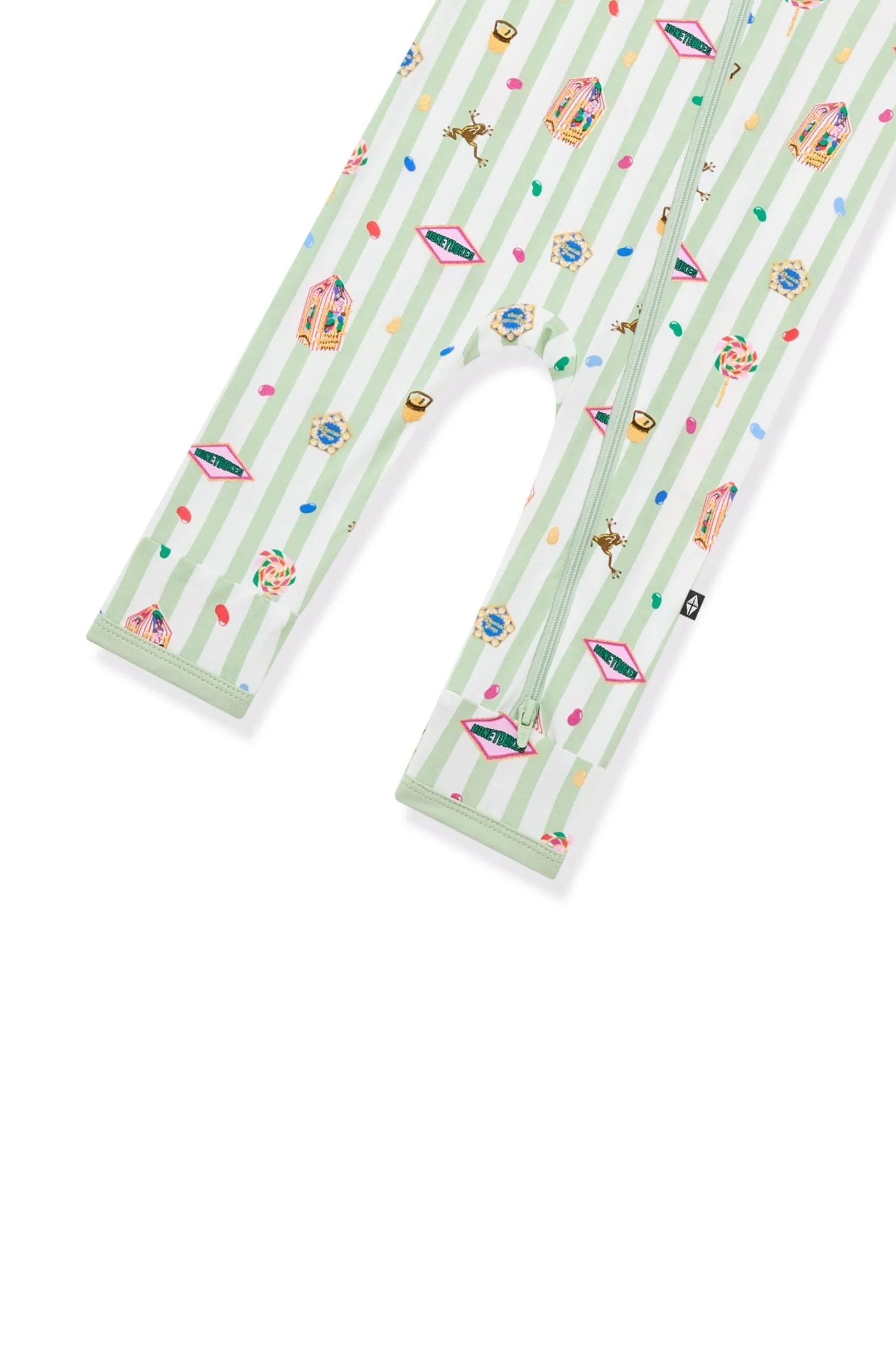 Zippered Romper in Honeydukes