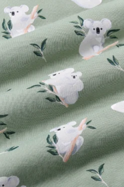 Zippered Romper in Koala