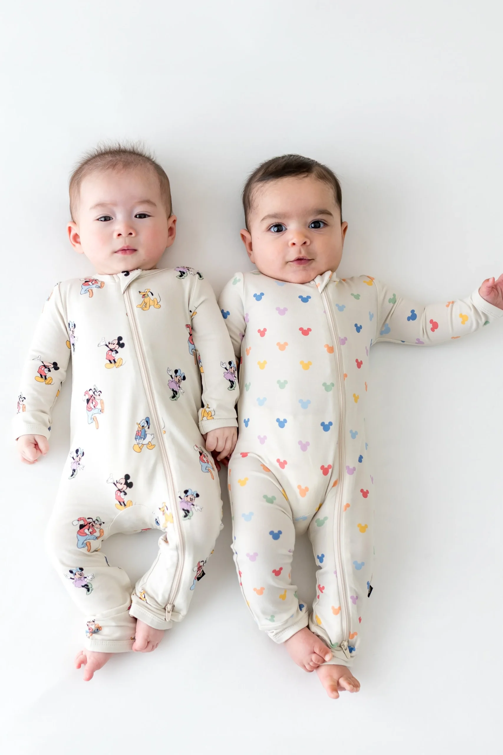 Zippered Romper in Mickey Mouse and Friends