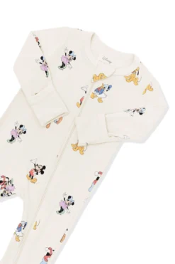 Zippered Romper in Mickey Mouse and Friends